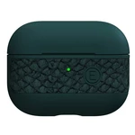 Puzdro Njord Jord na Apple Airpods Pro (SL14082) zelené puzdro na slúchadlá • na AirPods • materiál islandská lososová koža • kompatibilita so všetkým