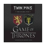 Game of Thrones Lannister and Greyjoy Sigils jelvények (2-Pack)