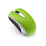 Myš Genius ECO-8100 (31030004404) zelená bezdrôtová myš • optický senzor s rozlíšením 1 600 DPI • 3 tlačidlá • technológia 2,4 GHz • USB prijímač • do