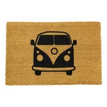 Rohožka z prírodného kokosového vlákna Artsy Doormats Campervan, 40 x 60 cm