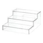Transparentný stojan iDesign The Home Edit, 26 x 29,2 x 12,7 cm