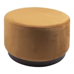 Žltý puf Leitmotiv Wood