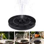 5V/3W Floating Mini Solar Pump Water Fountain Pool Pond Waterfall Garden Outdoor Decoration