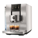 Espresso Jura Z10 Aluminium White automatické espresso • tlakové čerpadlo 15 bar • 5-stupňové nastavenie mlynčeka, 3-stupňové nastavenie teploty vody 