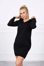 Black dress with hood