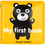 Canpol babies Soft Playbook kontrastní edukativní knížka s pískátkem 1 ks