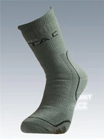 Ponožky Thermo se stříbrem Batac - oliv (Barva: Olive Green, Velikost: 3-4)