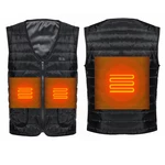Dual Cotton HeatedElectric 3 Gear USB Vest Men Women 3S Fast Heating Jacket Clothing