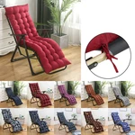 Universal Lounge Chaise Chair Cushion Tufted Soft Comfort Deck Chaise High Back Cushion Outdoor Indoor Rocking Chair Pad
