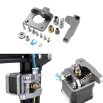 Aluminum Block Silver Metal Extruder Kit for Creality 3D Ender 3/3 Pro/5/CR-10/10S 1.75mm Filament
