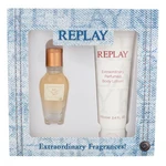 Replay Jeans Original! For Her dárková kazeta toaletní voda 20 ml + tělové mléko 100 ml pro ženy