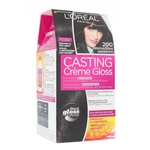 L´Oréal Paris Casting Creme Gloss 48 ml barva na vlasy pro ženy 200 Ebony Black