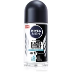 Nivea Men Invisible Black & White guličkový antiperspirant pre mužov 50 ml