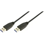 LogiLink #####USB-Kabel #####USB 3.2 Gen1 (USB 3.0 / USB 3.1 Gen1) #####USB-A Stecker, #####USB-A Stecker 3.00 m čierna