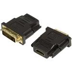 LogiLink AH0001 HDMI / DVI adaptér [1x HDMI zásuvka - 1x DVI zástrčka 24+1-pólová] čierna