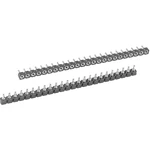 W & P Products 186-02-1-50-00 zásuvková lišta IC Raster (rozteč): 2.54 mm Pólov: 2  1 ks