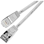 Slim Wirewin PKW-LIGHT-STP-K6 0.5 RJ45 sieťové káble, prepojovacie káble CAT 6 U/FTP 0.50 m sivá  1 ks