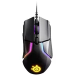 Steelseries Rivl 600 herná myš USB optická čierna 7 null 12000 dpi podsvietenie, ergonomická, integrovaná profilová pamä