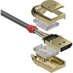 LINDY DisplayPort prepojovací kábel #####DisplayPort Stecker, #####DisplayPort Stecker 7.50 m sivá 36295  #####DisplayPo