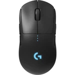 Logitech Gaming G Pro #####Kabellose Gaming-Maus bezdrôtový optická čierna 6 null 16000 dpi podsvietenie, výmenné bočné