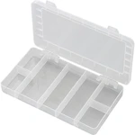 TRU COMPONENTS PP07-01 krabička na drobné súčiastky, (d x š x v) 192 x 110 x 24 mm, Priehradiek: 7, pevné rozčlenenie, 1
