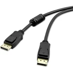 Renkforce DisplayPort prepojovací kábel #####DisplayPort Stecker, #####DisplayPort Stecker 1.80 m čierna RF-4723809 pozl