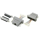 TRU COMPONENTS  D-SUB adaptér D-SUB zásuvka 25-pólová - RJ45 zásvuka  1 ks