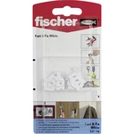 Fischer 531116 Hák Fast &amp; Fix White K    8 ks