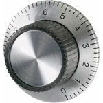 TRU COMPONENTS  jemná stupnica  hliník (eloxovaný) (Ø x v) 37 mm x 15 mm 1 ks