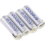 akupack - sada nabíjacích batérií Ni-MH 4 mignon (AA) spájkovacia špička v tvare Z Panasonic eneloop Reihe F1x4 126822, akupack - sada nabíjacích batérií Ni-MH 4 mignon (AA) spájkovacia špička v tvare Z Panasonic eneloop Reihe F1x4 126822,