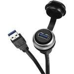 Inštalačná krabica USB 3.0 zásuvka, vstavateľná 490113.0080  490113.0080 Lütze Množstvo: 1 ks