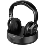 Thomson WHP3777 bezdrôtové  slúchadlá Over Ear cez uši regulácia hlasitosti čierna