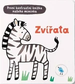 Zvířata - První kontrastní knížka našeho miminka Mary Cartwright, ilustrace Grace Habib - Mary Cartwright, Grace Habib