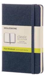Moleskine - zápisník tvrdý, čistý, modrý S