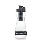 Fľaša s filtrom Water-to-Go™  GO! 50 cl - čierna (Farba: Čierna)