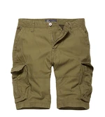 Kraťasy Rowing Vintage Industries® - olív (Farba: Olive Green , Veľkosť: L)
