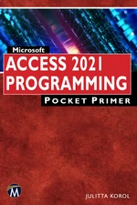 Microsoft Access 2021 Programming Pocket Primer