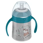 LOVI První hrníček se slámkou a závažím Indian Summer 6m+ 150 ml