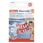 tesa POWERSTRIPS® tesa® Powerstrips® Deco  priehľadná Množstvo: 16 ks