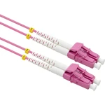 Value 21.99.8837 optické vlákno LWL prepojovací kábel [1x zástrčka LC - 1x zástrčka LC] 50/125 µ Multimode OM4 20.00 m
