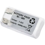 Emmerich 2443FA4000R akumulátor do núdzových svetiel  spájkovacia špička v tvare U 2.4 V 4000 mAh