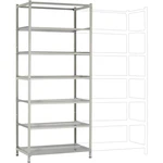 Manuflex RA2243.7035 základný modul regálu oddelenia  (š x v x h) 930 x 1900 x 300 mm    oceľová podlaha