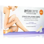 Arcocere Professional Wax voskové epilační pásky na tělo pro ženy 6 ks