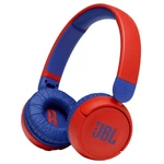 Slúchadlá JBL JR 310BT červená/modrá bezdrátová sluchátka pro děti • výdrž až 30 hod • frekvence 20 Hz až 20 kHz • citlivost 80 dB • impedance 32 ohm 