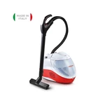 Parný vysávač Polti Vaporetto LecoaspiraFAV50 MULTIFLOOR biely/červený parný čistič • kapacita bojlera 0,5 litra • možno použiť ako bežný vysávač • ob