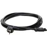 1 ks síťový kabel černá 5.00 m Kopp 226405041