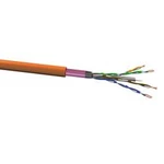 Ethernetový síťový kabel CAT 6A VOKA Kabelwerk F/UTP, 4 x 2 x 0.25 mm², oranžová, 500 m