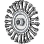 Kulatý kartáč COMBI TWIST 125 x 28 mm, tloušťka drátu 0,5 Mm se závitem M14 PFERD POS RBG 12512/M14 CT ST 0,50, 43303051, 1 ks