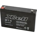 Olověný akumulátor XCell XP 7 - 6 XCEXP76, 6 V