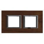 Legrand rám Axolute dřevo HA4802M2HLTK
